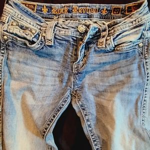 Size 25 rock revival jeans